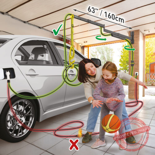 561fe0_1cc3a816bbaf4f179e78fa8883deac0bmv2 דגם EV160WM2 - זרוע ברקן 160 ס"מ, להגנת הכבל ואנשים בטעינת רכב חשמלי