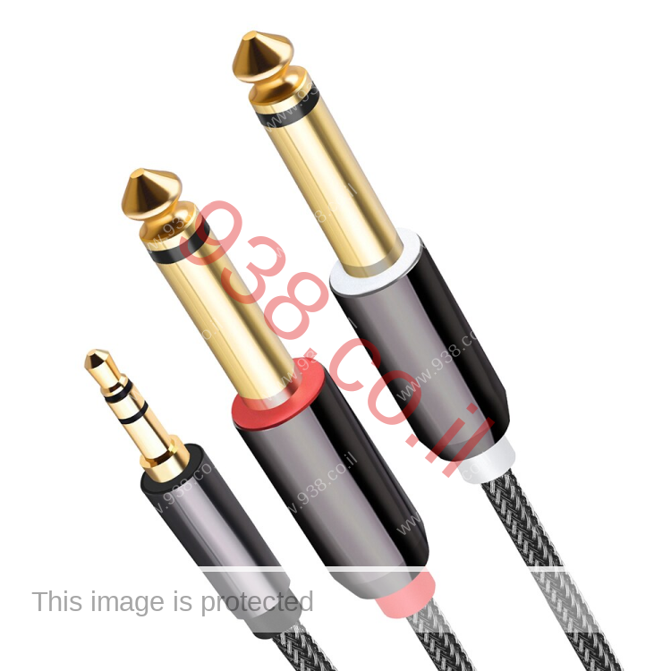 CABLE AUX3.5 TO 2X6.5