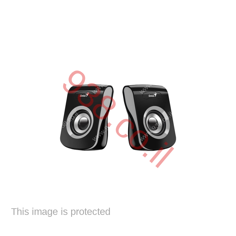 רמקולים למחשב USB גיניוס SP-Q180 P בצבע אפור