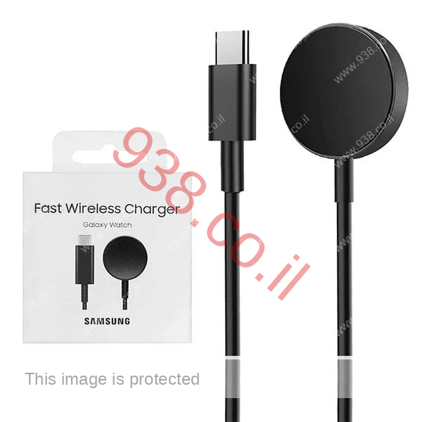 מטען לשעון סמסמונג Samsung Inductive wireless charger TYPE-C 1.5m Black EP-OR900BBEGKR