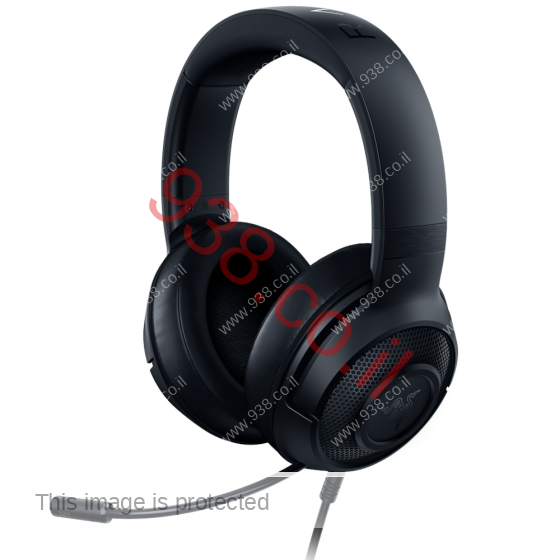 אוזניות גיימינג RAZER KRAKEN X - שחור