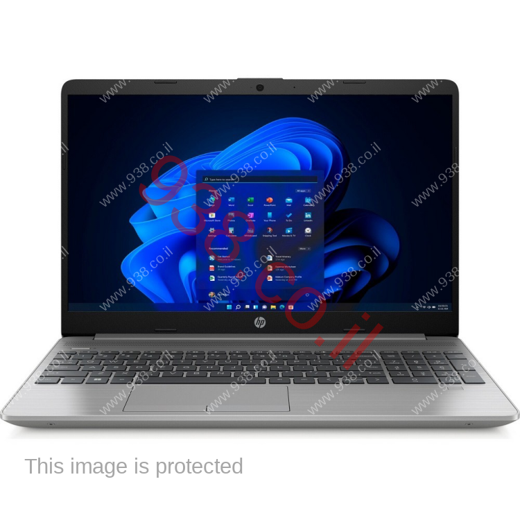 מחשב נייד HP 250 G9 15.6 CORE-I5-1235U 512SSD 16GB DOS SILVER 3YEAR-OS