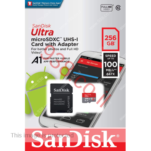MICRO SD-256G SANDISK CLAS10