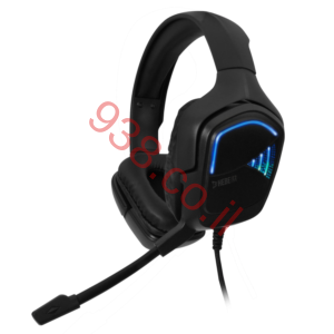 אוזניות גיימינג HEBE-E2 עם RGB חיבור PL