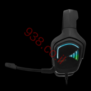 אוזניות גיימינג HEBE-E2 עם RGB חיבור PL