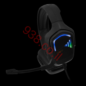 אוזניות גיימינג HEBE-E2 עם RGB חיבור PL
