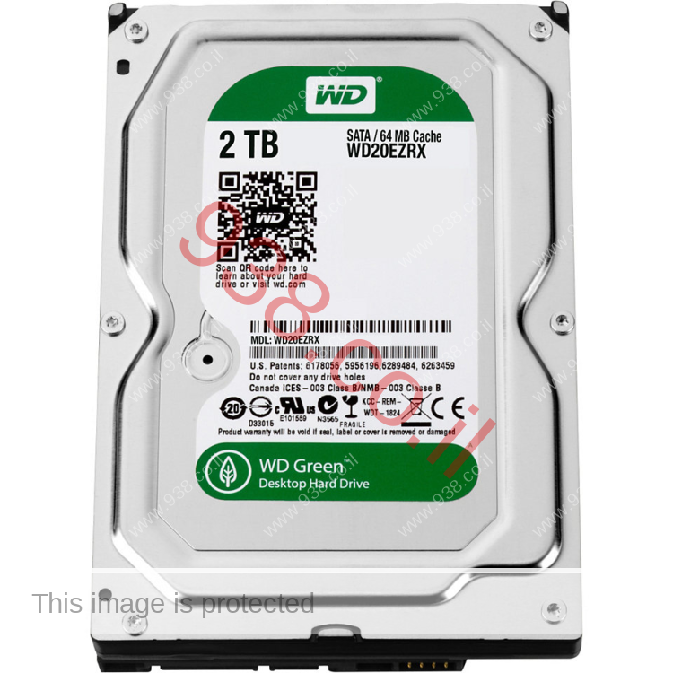 דיסק קשיח 2000GB SATA3 WD