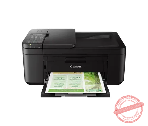 מדפסת משולבת אלחוטית צבעונית קנון Canon PIXMA TR4650 בצבע שחור