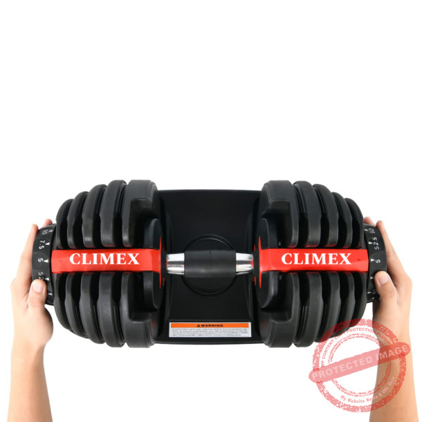 משקולת מתכווננת עד 24 ק”ג