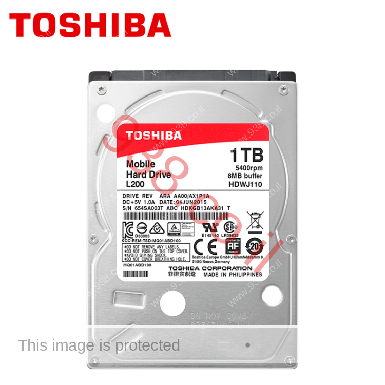TOSHIBA 2.5 1000GB
