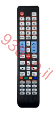 שלט רחוק אוניברסלי לטלויזיה כולל Netflix ו-Youtube מבית SIGMA