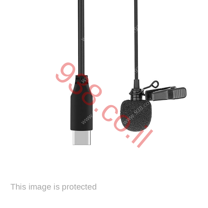 מיקרופון דש חיבור TYPE-C