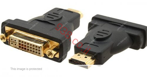 DVI female to HDMI male