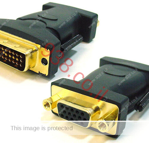 DVI male to VGA female