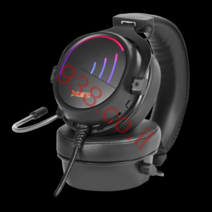 אוזניות גיימינג HEBE-M2 עם RGB חיבור USB