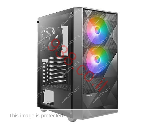 מארז ANTEC Mid Tower NX270 TG ATX fixed RGB Glass Side Panel