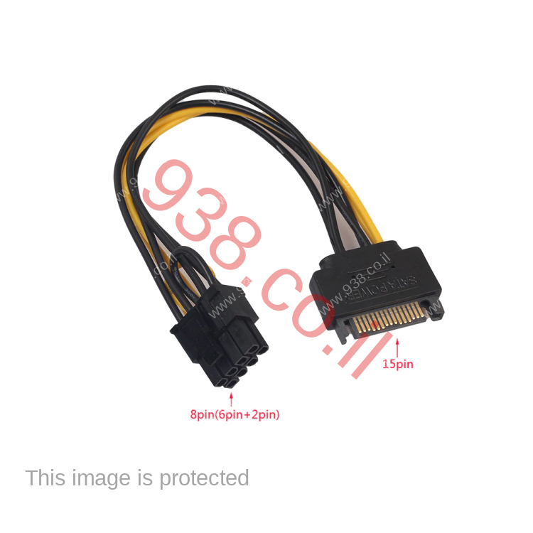 POWER SATA TO 8PIN VIDEO