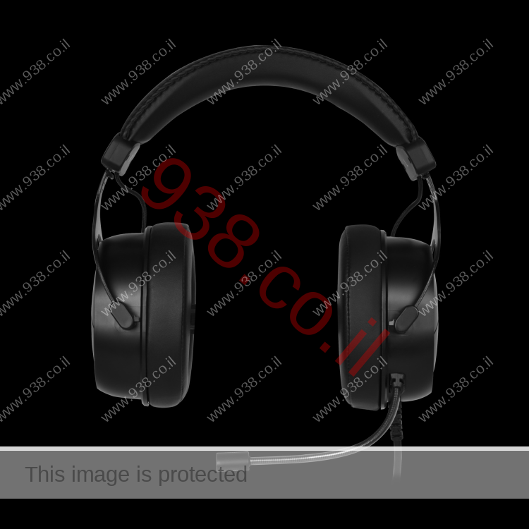 אוזניות גיימינג HEBE-M2 עם RGB חיבור USB