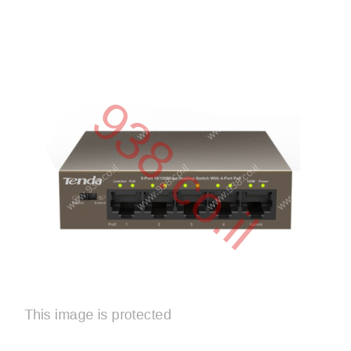 TENDA POE 4+1 PORTS SWITCH