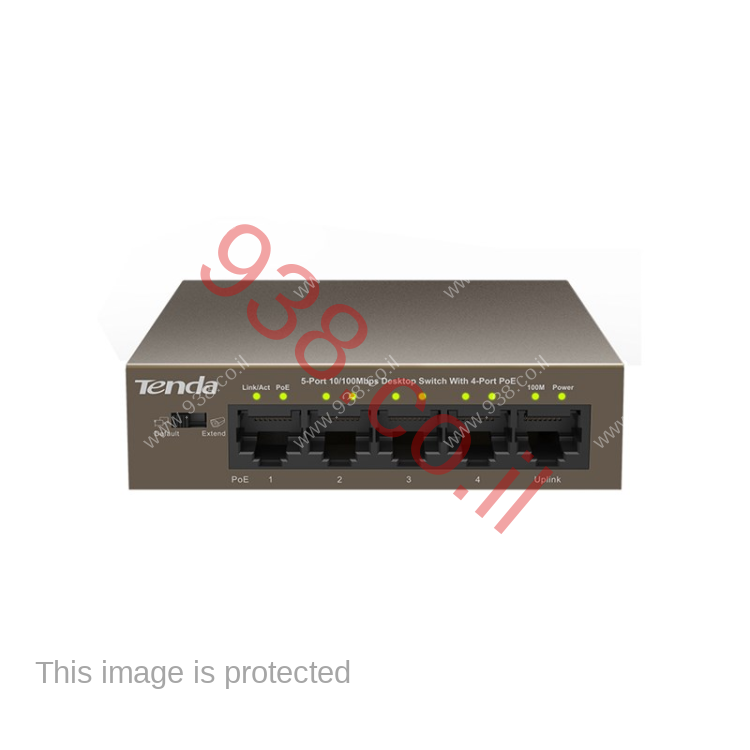 TENDA POE 4+1 PORTS SWITCH