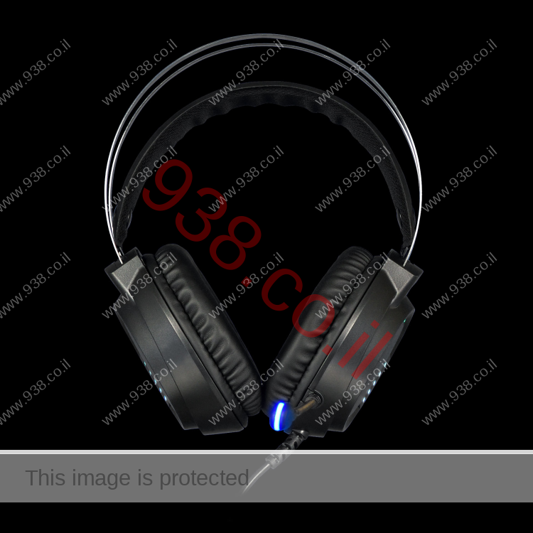 אוזניות גיימינג EROS-M3 עם RGB חיבור USB