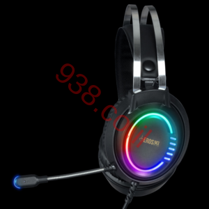 אוזניות גיימינג EROS-M3 עם RGB חיבור USB