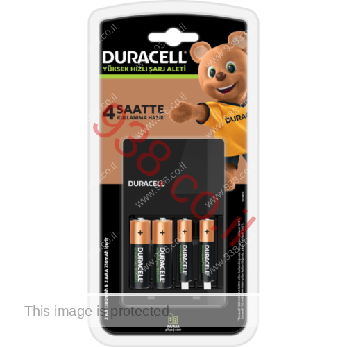מטען לסוללות נטענות  DUR+ 2AAA+2AA