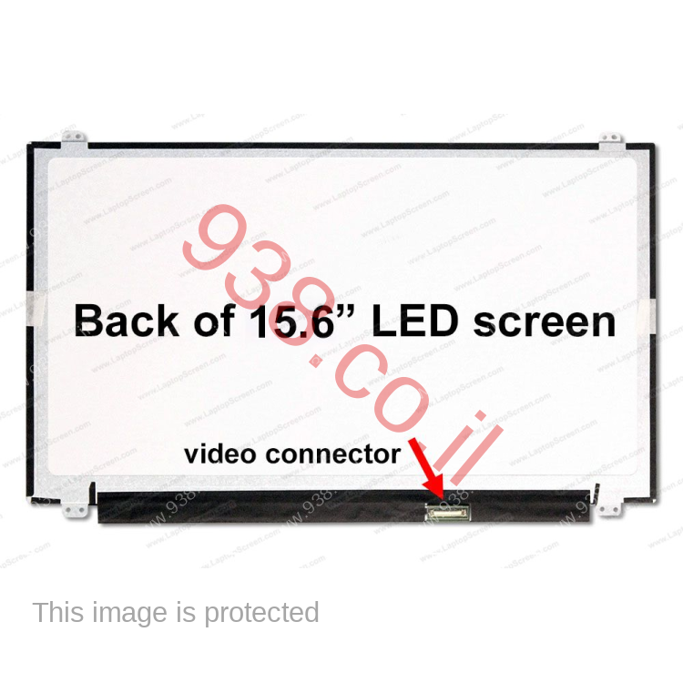 LED 15.6 SLIME 30PIN 350mm ס"מ פחות דגם חדש