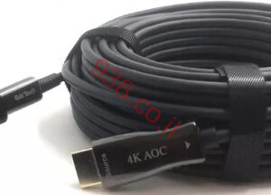 כבל HDMI באורך 100מטרים מבוסס על סיב אופטי